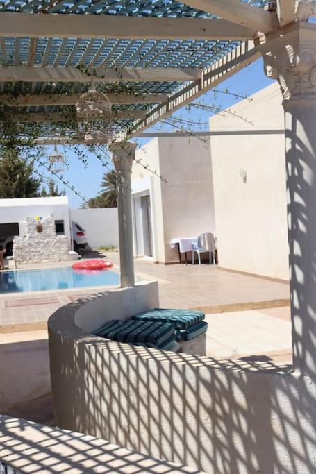 Vill La Reine Jerba Avec Piscine El Guecheine Exterior foto
